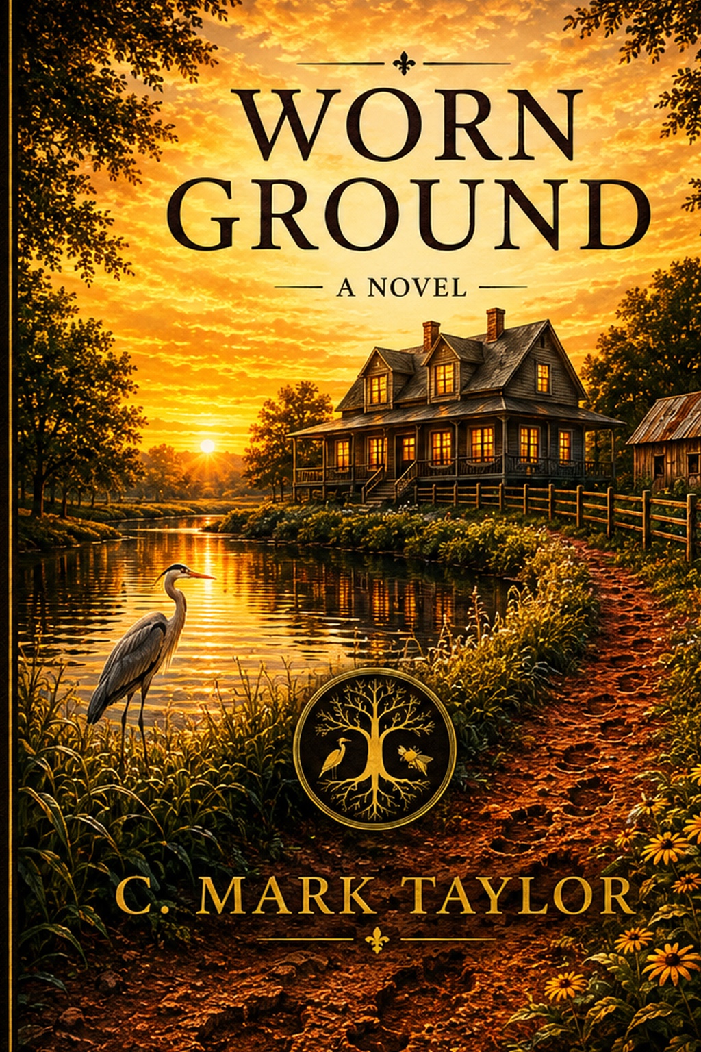 Front cover of Worn Ground by C. Mark Taylor